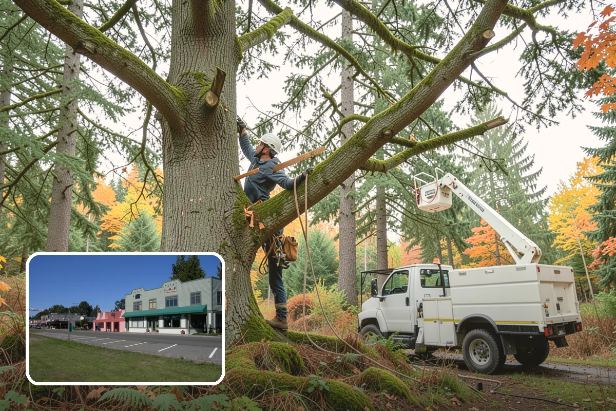 Ivy removal from trees in Snoqualmie, King County, WA - Supports long-term tree health and stability