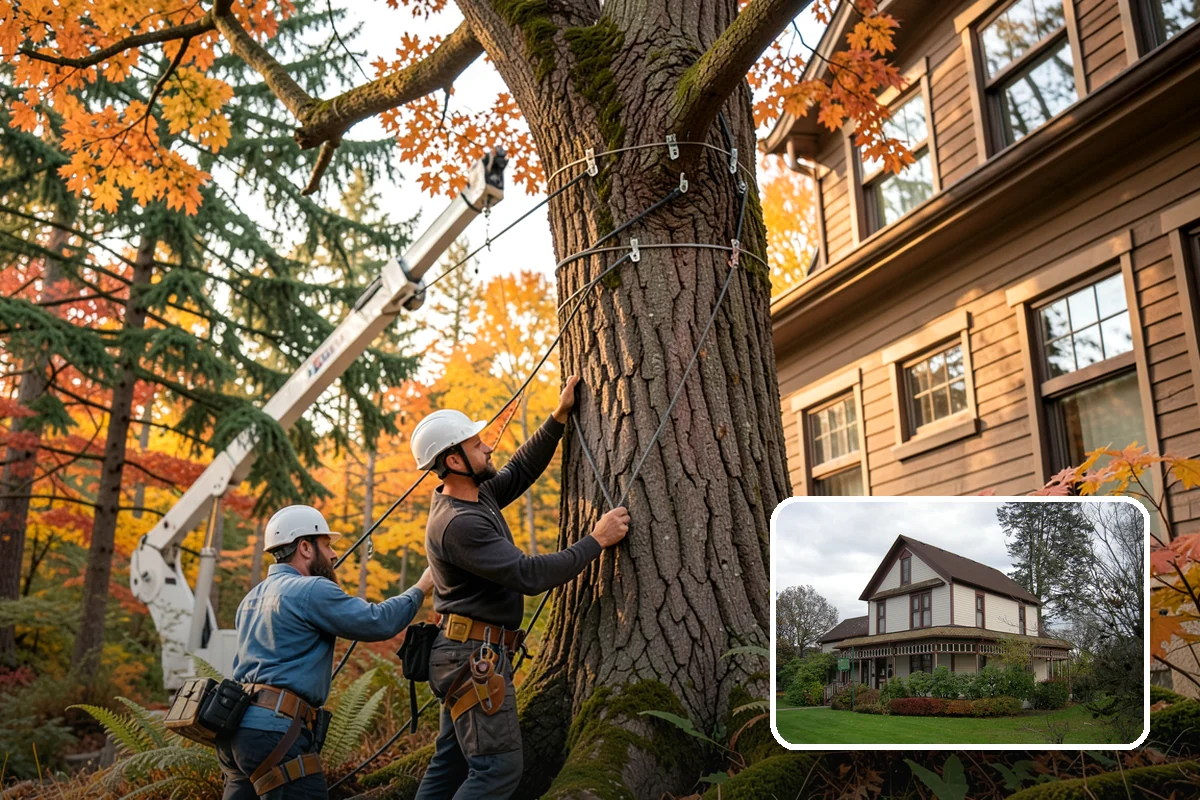 Ivy removal from trees in Sumner, Pierce County, WA - Supports long-term tree health and stability