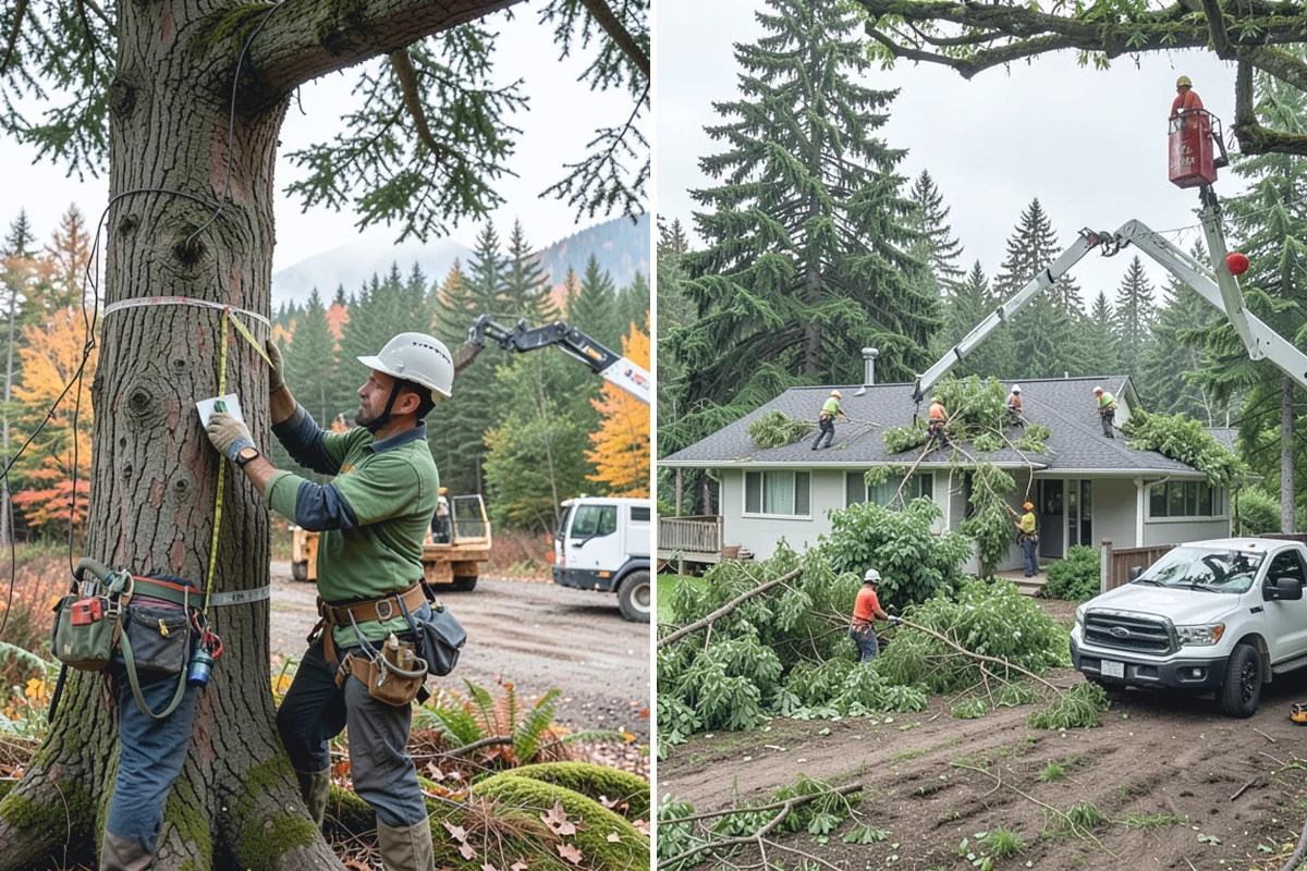 Ivy removal from trees in Sumner, Pierce County, WA - Inspect the tree and its site