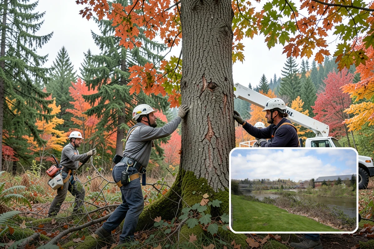 Ivy removal from trees in Tukwila, King County, WA - Supports long-term tree health and stability