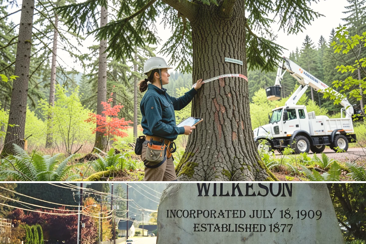 Ivy removal from trees in Wilkeson, Pierce County, WA - This work can be performed year-round in the Puget Sound climate but may require extra caution during wet seasons to prevent soil...