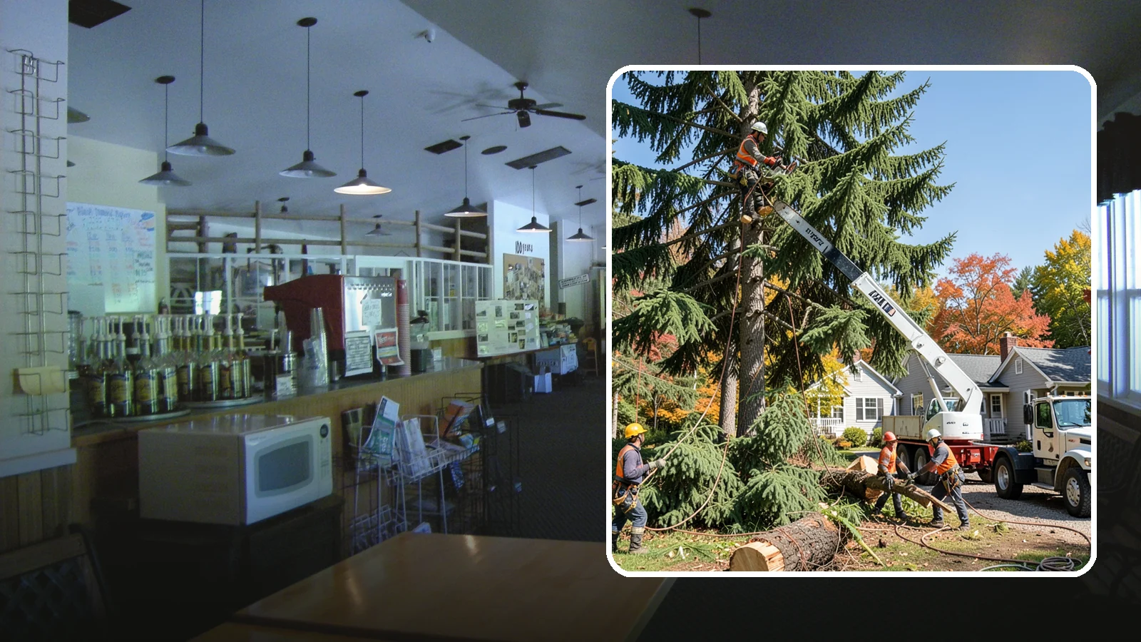Large tree removal in Black Diamond, King County, WA - The sectional removal of large-diameter or tall trees.