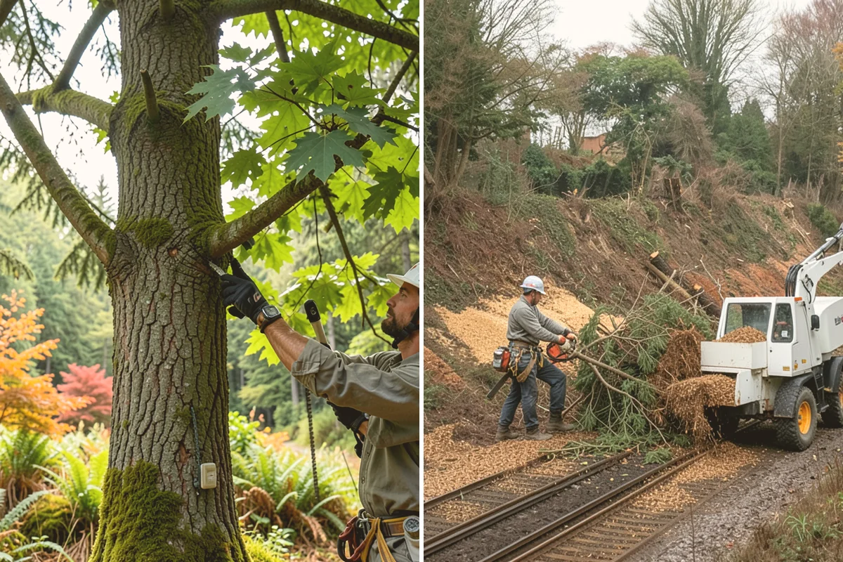 Large tree removal in Fife, Pierce County, WA - On-site assessment and hazard evaluation