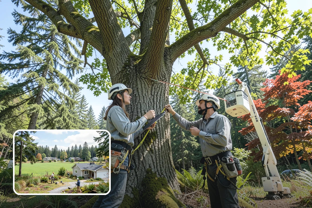 Large tree removal in Lyman, Skagit County, WA - Removes safety hazards and reduces liability