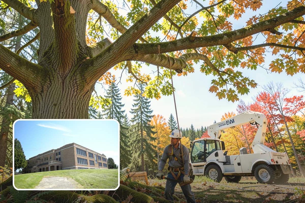 Large tree removal in Maple Valley, King County, WA - Removes safety hazards and reduces liability