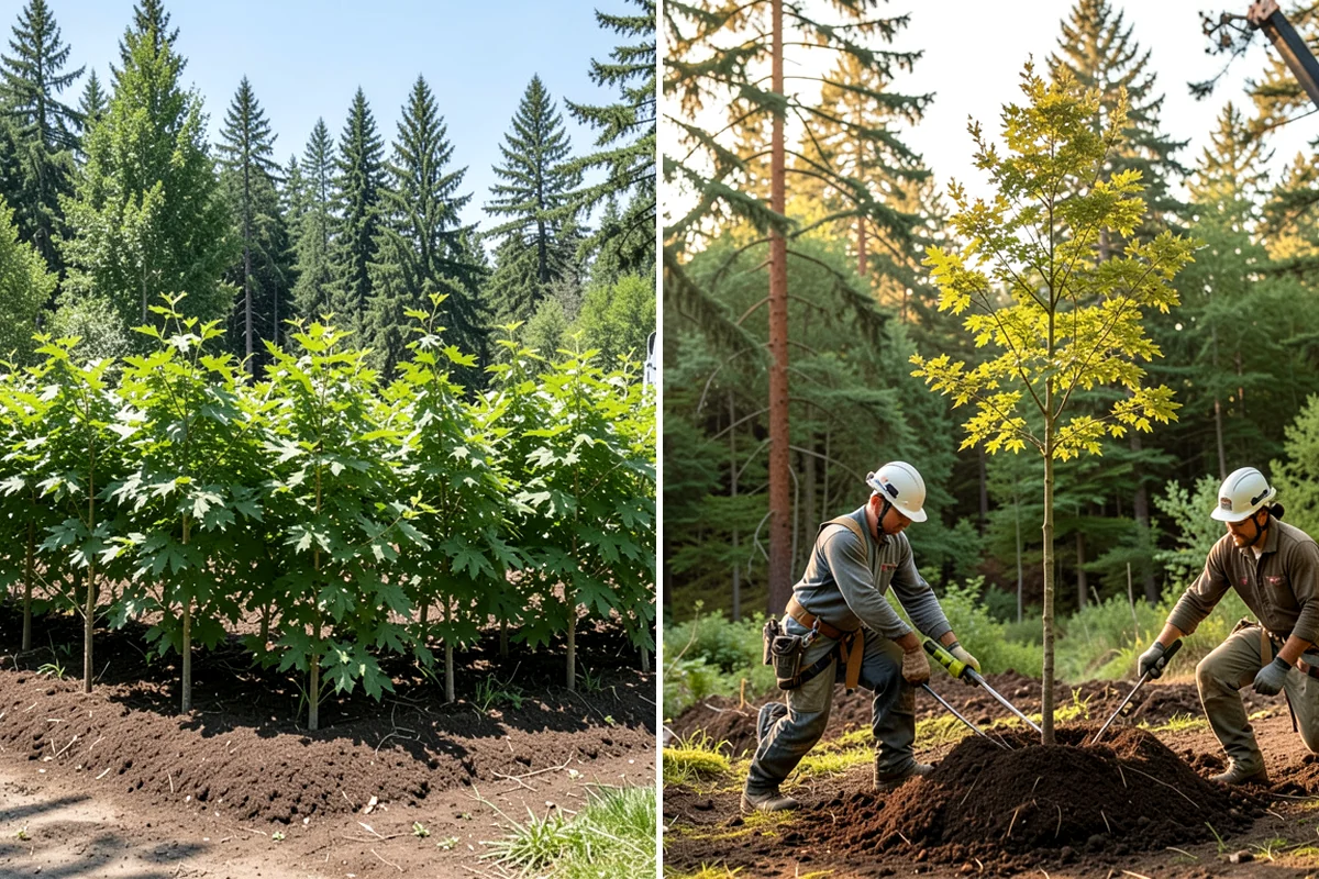 Large tree removal in Normandy Park, King County, WA - On-site assessment and hazard evaluation