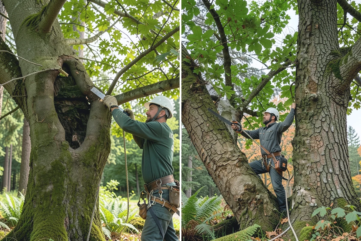 Leaning tree removal in Granite Falls, Snohomish County, WA - On-site assessment and hazard evaluation