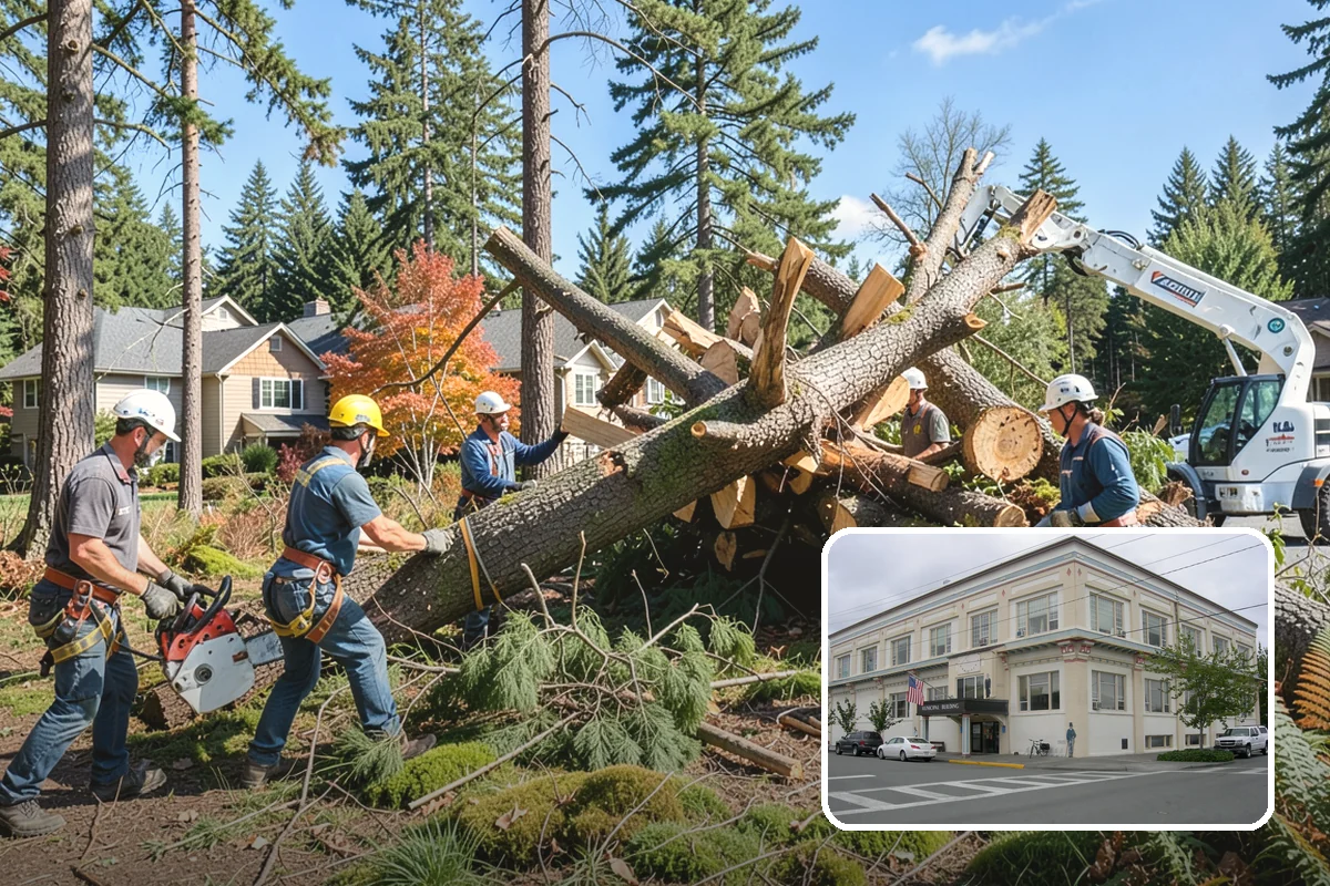 Lightning protection systems in Anacortes, Skagit County, WA - Reduces the risk of limb or stem failure