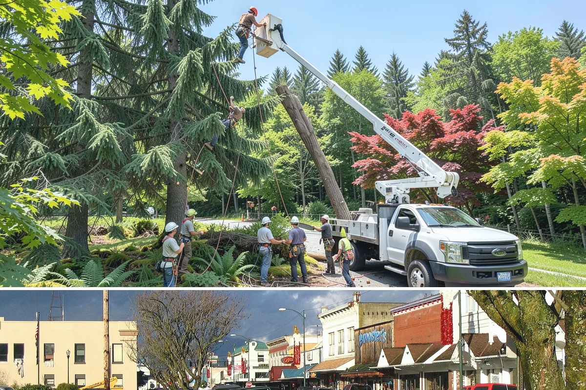 Lightning protection systems in Arlington, Snohomish County, WA - Work can generally be performed year-round in the Puget Sound climate but must follow recognized arboricultural standards...