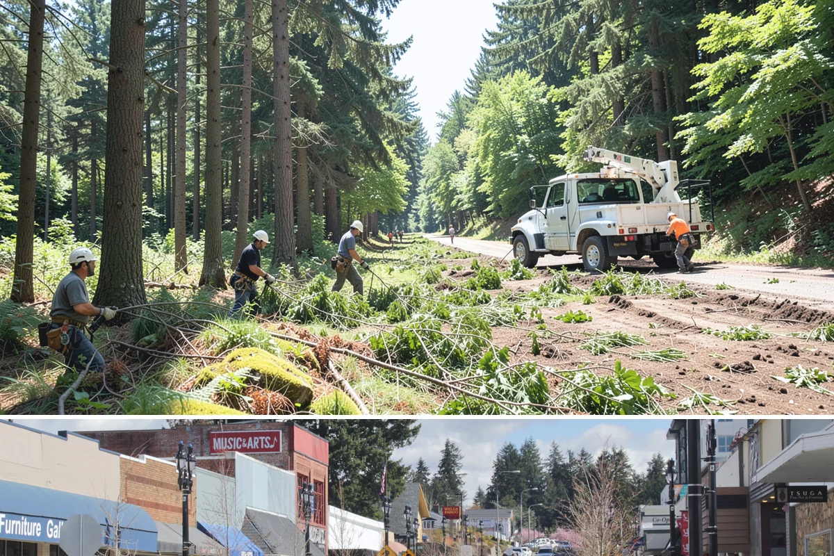 Lightning protection systems in Bothell, King County, WA - Work can generally be performed year-round in the Puget Sound climate but must follow recognized arboricultural standards...