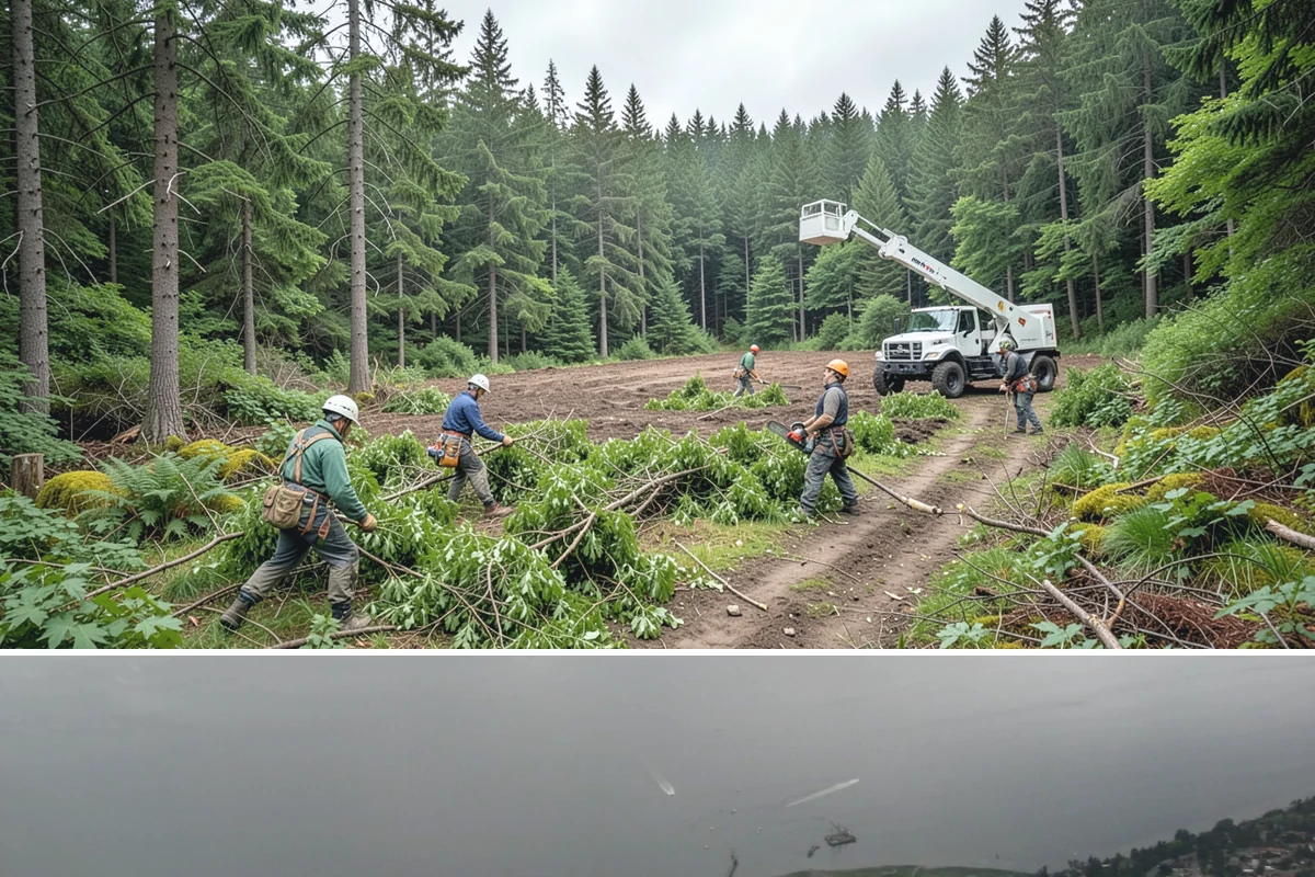 Lightning protection systems in Des Moines, King County, WA - Work can generally be performed year-round in the Puget Sound climate but must follow recognized arboricultural standards...