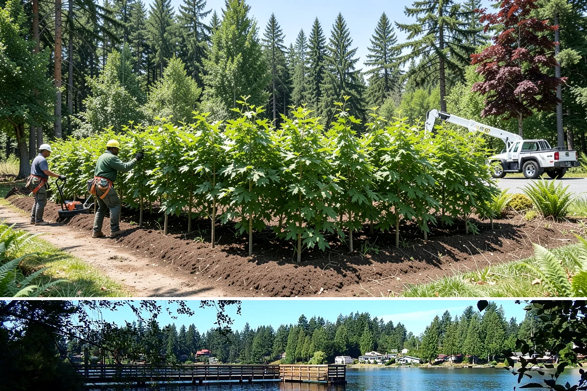 Lightning protection systems in Federal Way, King County, WA - Work can generally be performed year-round in the Puget Sound climate but must follow recognized arboricultural standards...