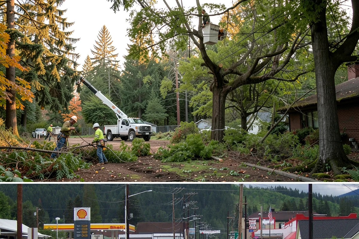 Lightning protection systems in Granite Falls, Snohomish County, WA - Work can generally be performed year-round in the Puget Sound climate but must follow recognized arboricultural standards...