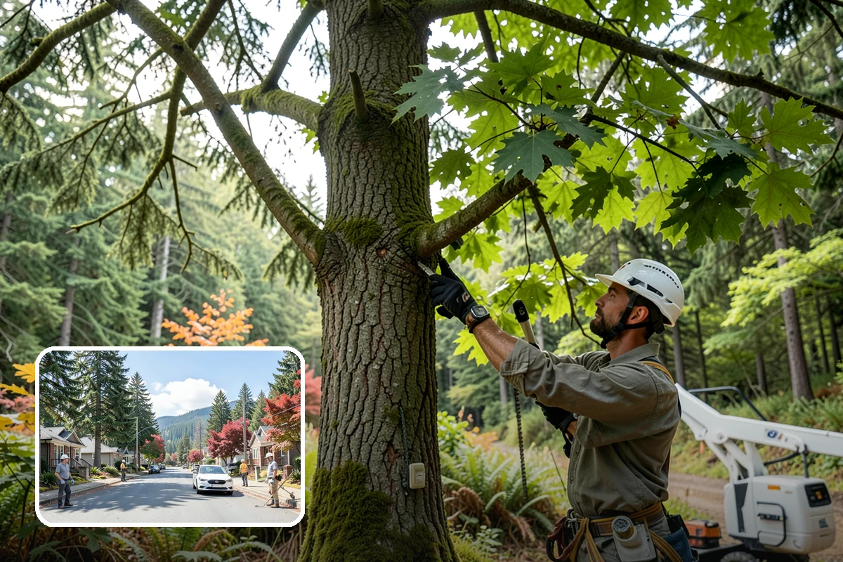 Lightning protection systems in Hunts Point, King County, WA - Reduces the risk of limb or stem failure