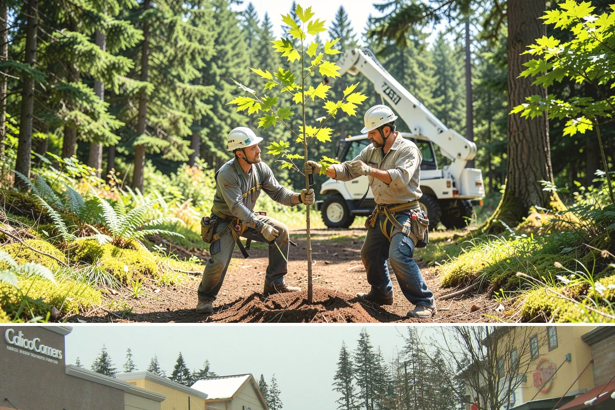 Lightning protection systems in Mill Creek, Snohomish County, WA - Work can generally be performed year-round in the Puget Sound climate but must follow recognized arboricultural standards...