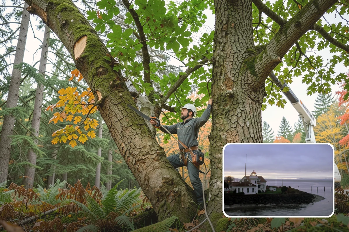 Lightning protection systems in Mukilteo, Snohomish County, WA - Reduces the risk of limb or stem failure