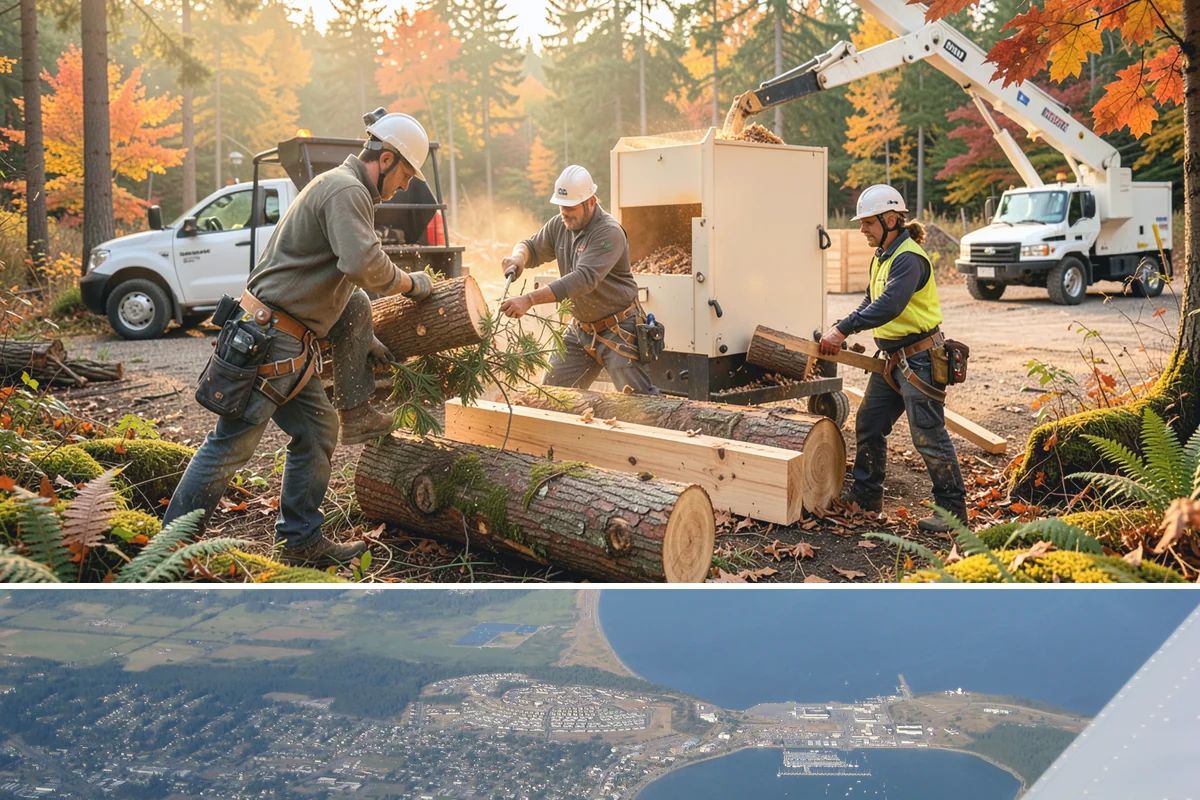Lightning protection systems in Oak Harbor, Island County, WA - Work can generally be performed year-round in the Puget Sound climate but must follow recognized arboricultural standards...