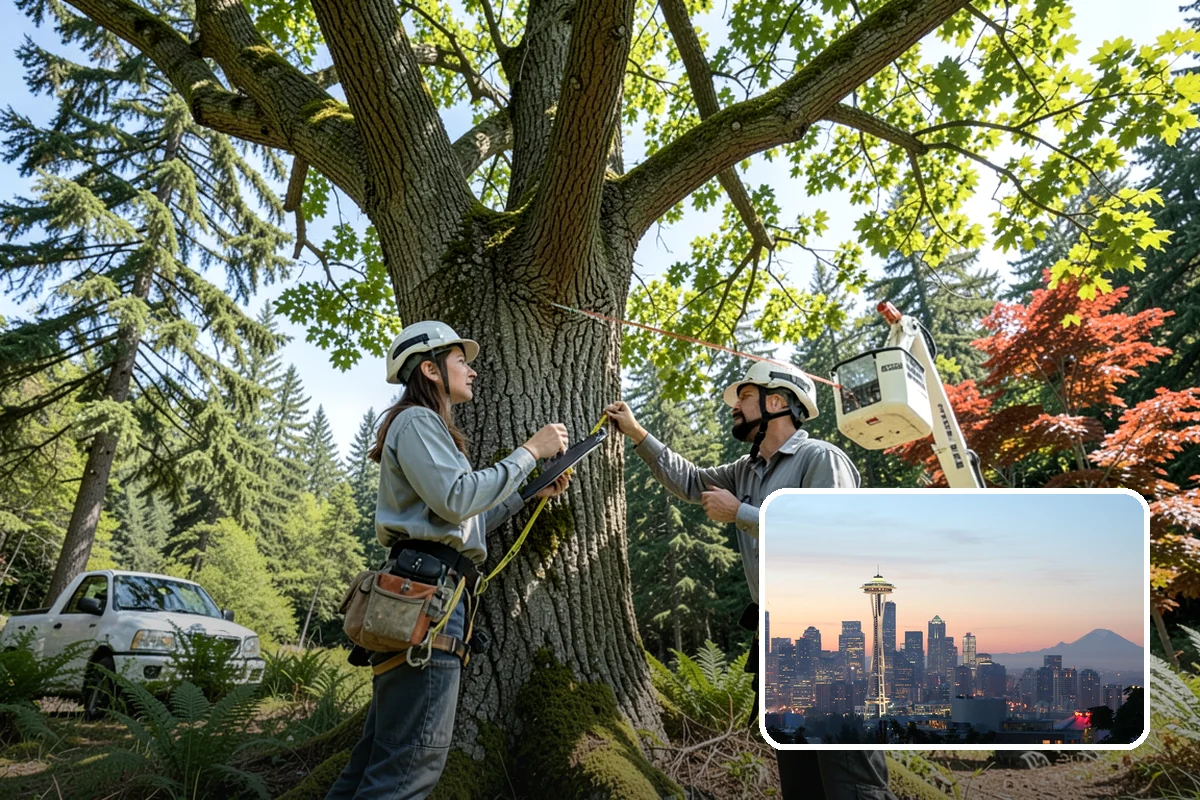 Lightning protection systems in Seattle, King County, WA - Reduces the risk of limb or stem failure
