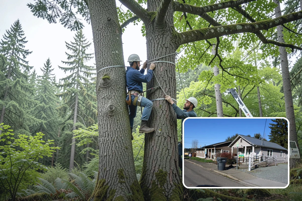 Lightning protection systems in South Prairie, Pierce County, WA - Reduces the risk of limb or stem failure