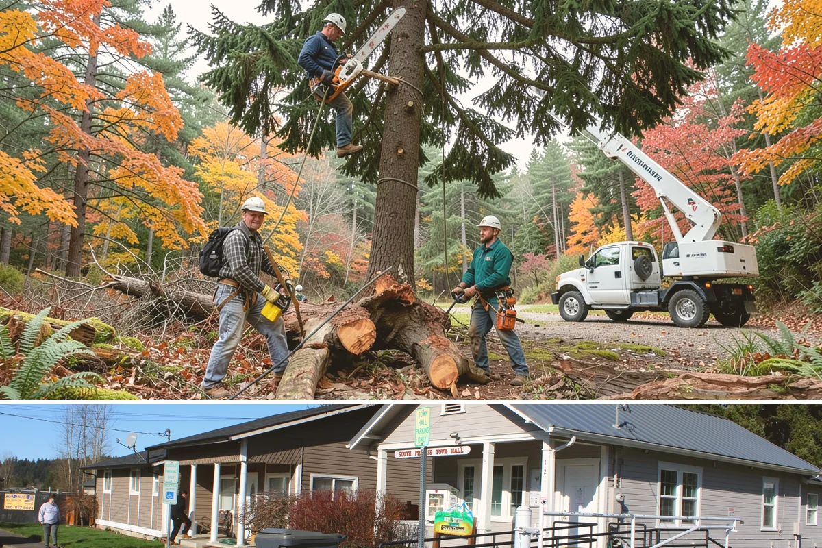 Lightning protection systems in South Prairie, Pierce County, WA - Work can generally be performed year-round in the Puget Sound climate but must follow recognized arboricultural standards...