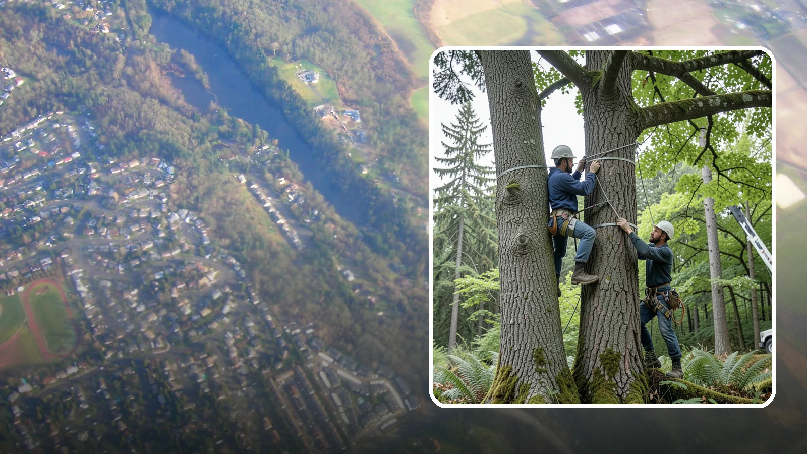 Limb support systems in Algona, King County, WA - Support hardware installed to reduce the risk of limb failure.