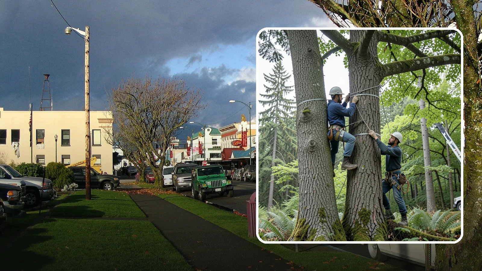 Limb support systems in Arlington, Snohomish County, WA - Support hardware installed to reduce the risk of limb failure.