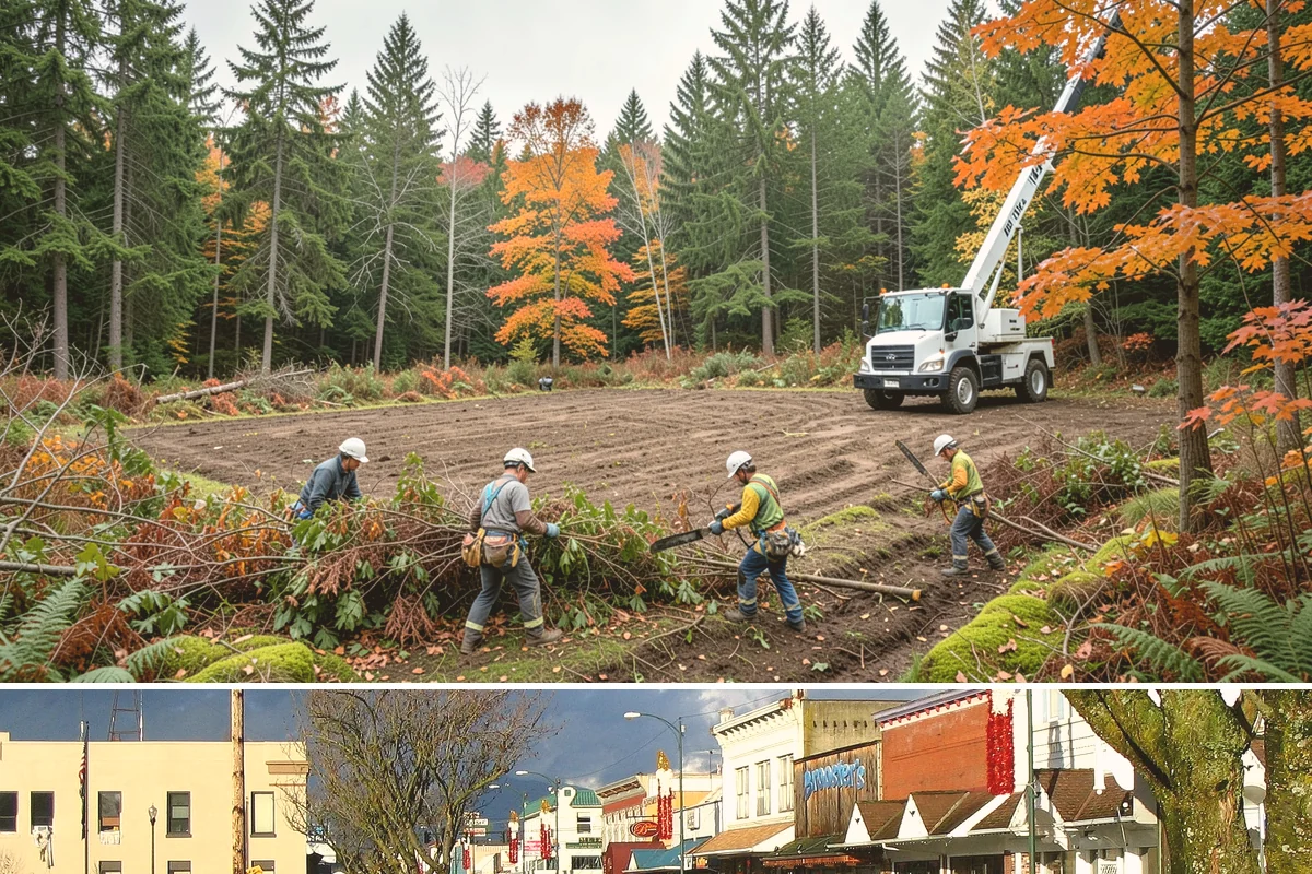 Limb support systems in Arlington, Snohomish County, WA - This service can generally be performed year-round in Puget Sound weather but requires careful planning to avoid ice loading on...