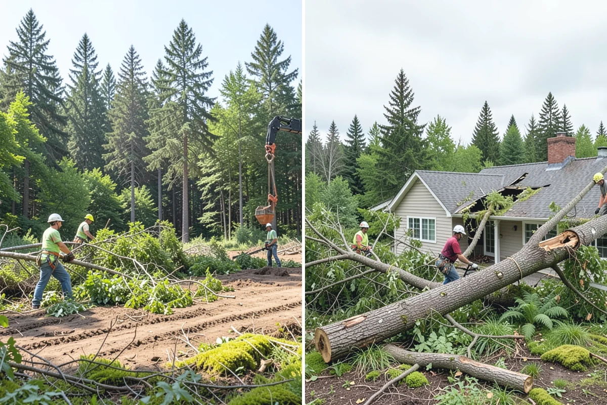 Limb support systems in Beaux Arts Village, King County, WA - Assess structural defects and load paths