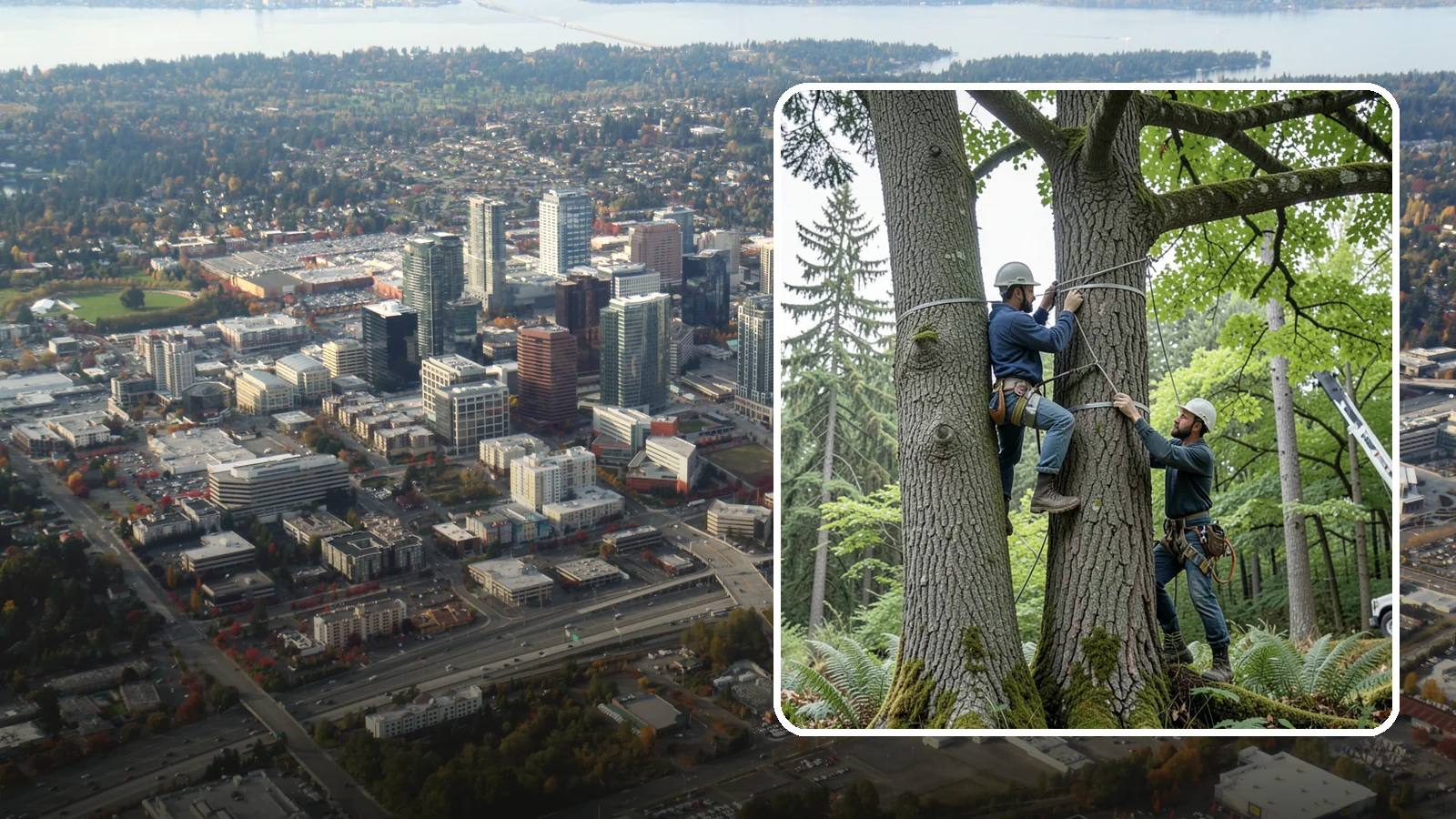 Limb support systems in Bellevue, King County, WA - Support hardware installed to reduce the risk of limb failure.