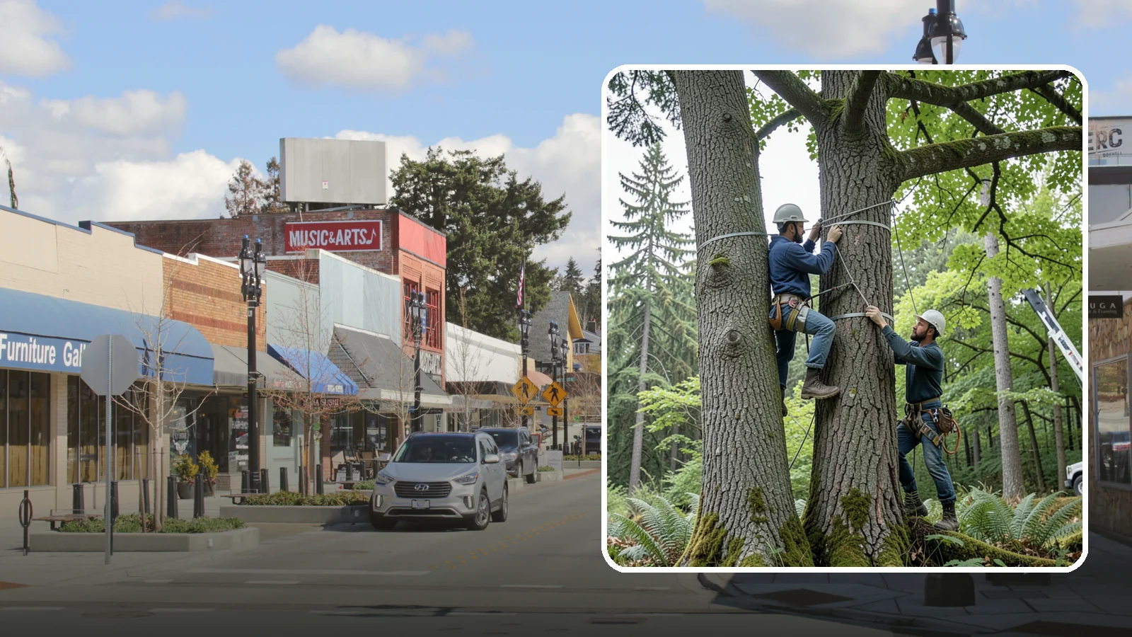 Limb support systems in Bothell, King County, WA - Support hardware installed to reduce the risk of limb failure.