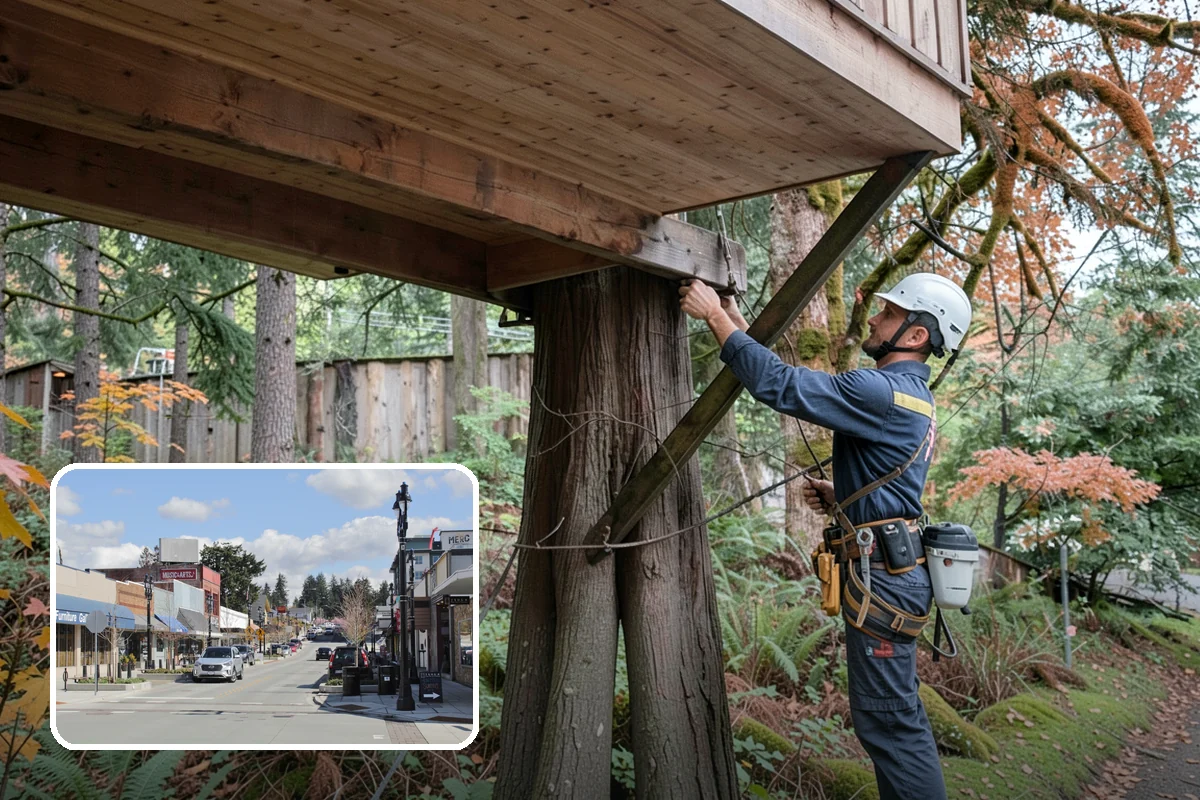 Limb support systems in Bothell, King County, WA - Reduces the risk of limb or stem failure