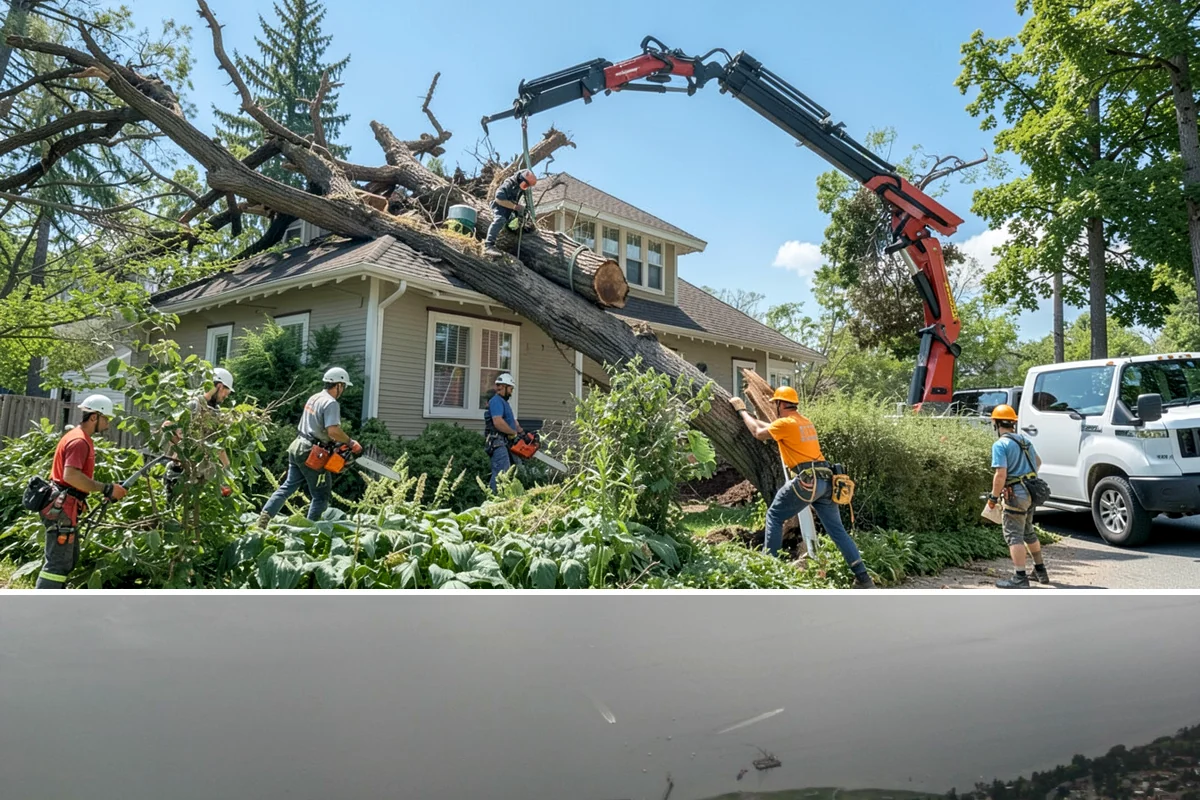 Limb support systems in Des Moines, King County, WA - This service can generally be performed year-round in Puget Sound weather but requires careful planning to avoid ice loading on...