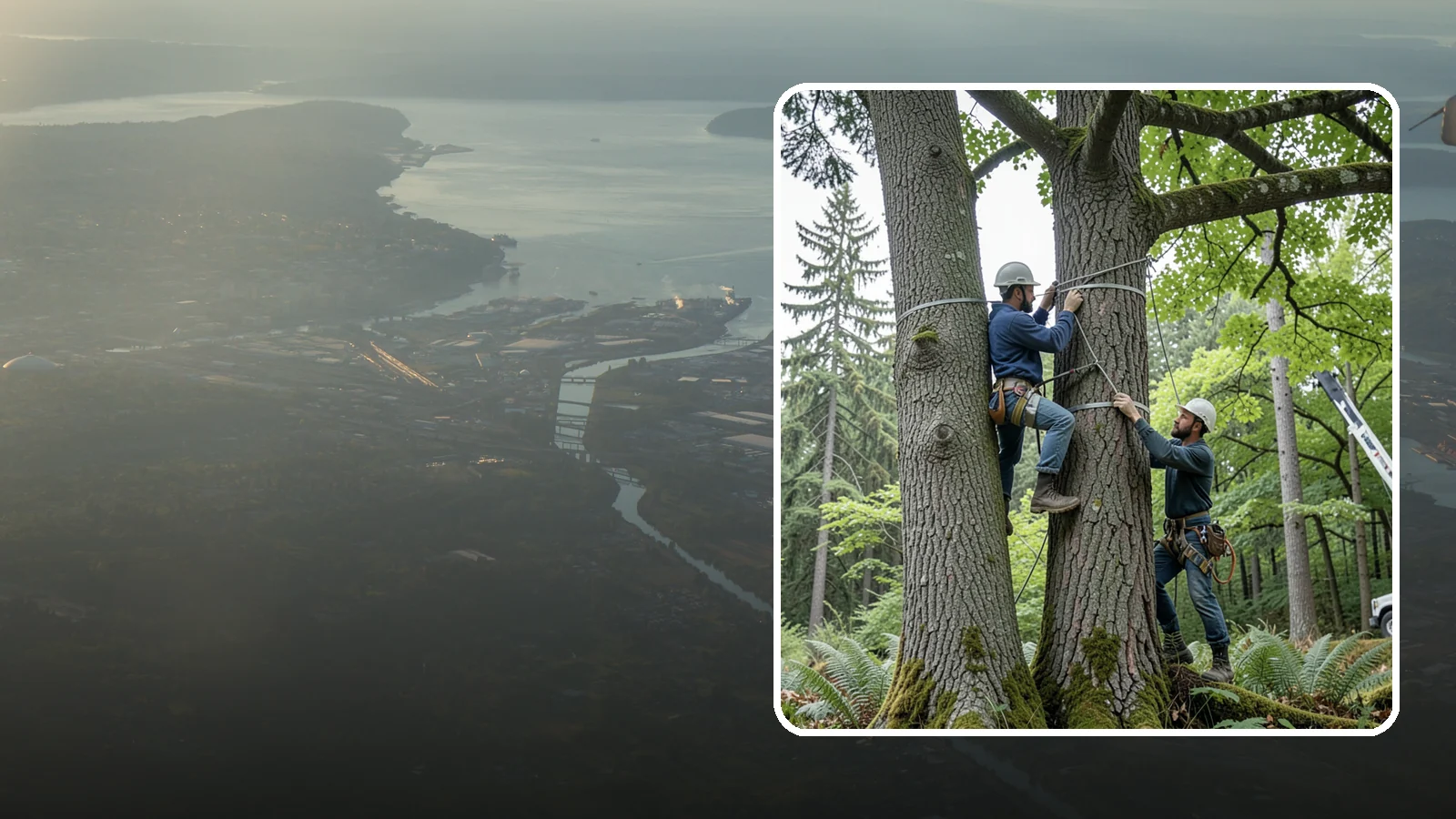 Limb support systems in Fife, Pierce County, WA - Support hardware installed to reduce the risk of limb failure.