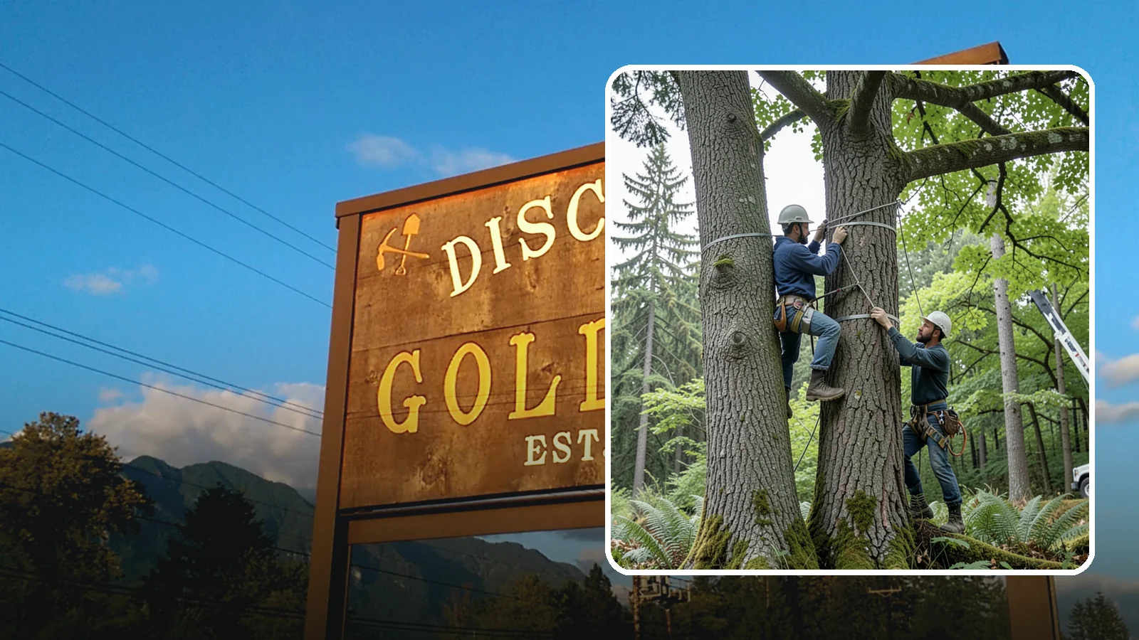 Limb support systems in Gold Bar, Snohomish County, WA - Support hardware installed to reduce the risk of limb failure.