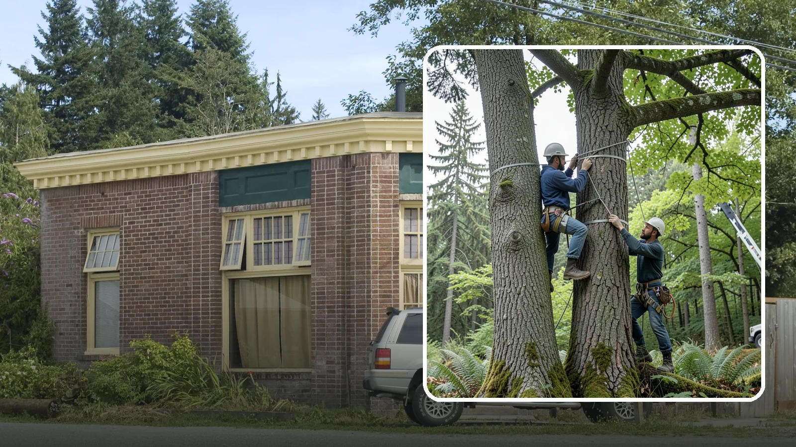 Limb support systems in Hamilton, Skagit County, WA - Support hardware installed to reduce the risk of limb failure.
