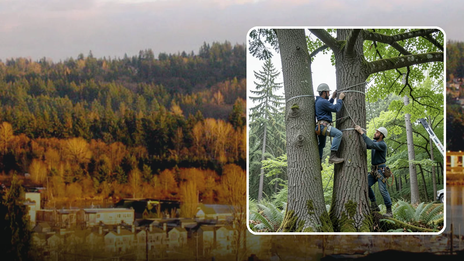 Limb support systems in Kenmore, King County, WA - Support hardware installed to reduce the risk of limb failure.
