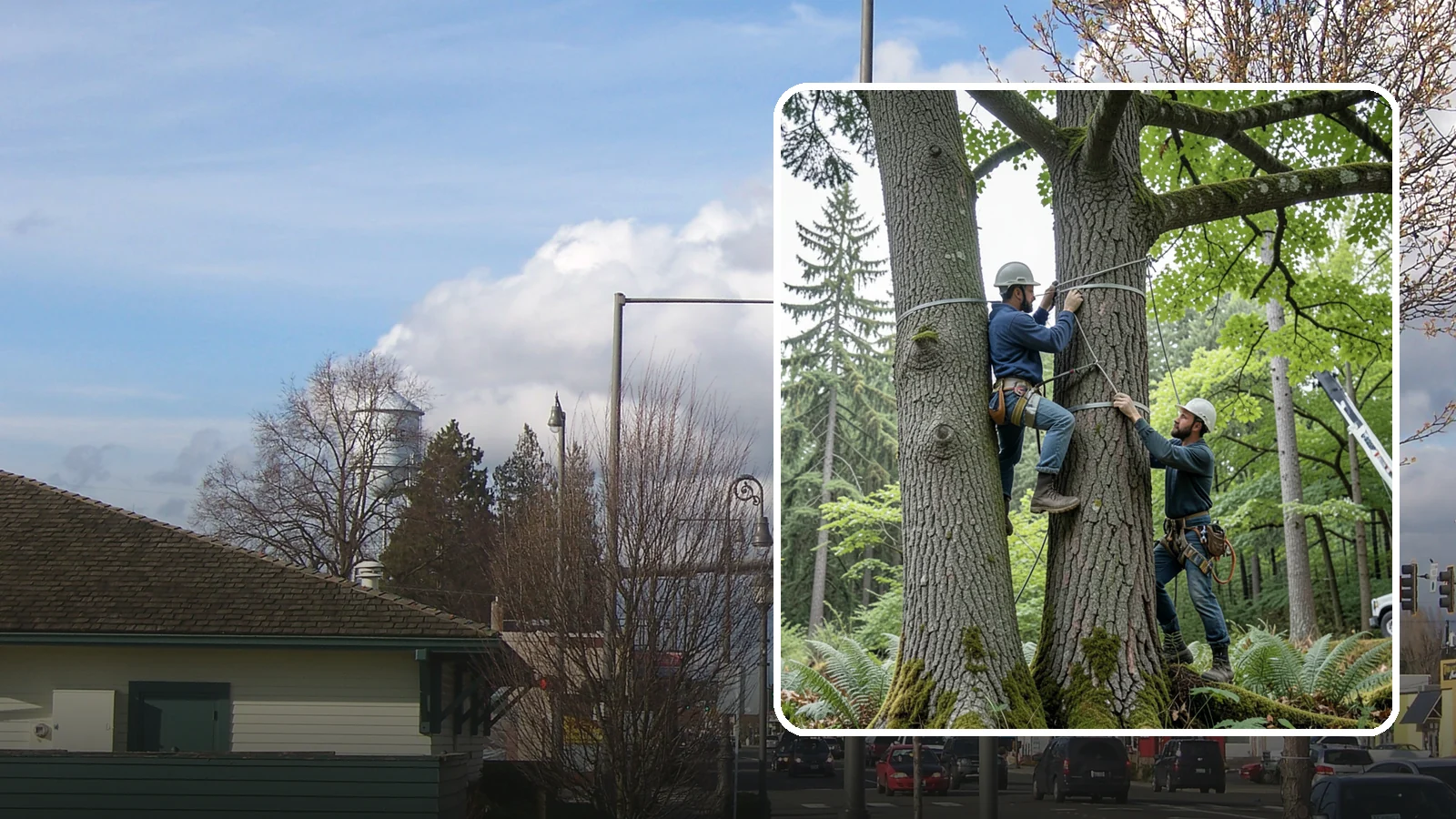 Limb support systems in Marysville, Snohomish County, WA - Support hardware installed to reduce the risk of limb failure.