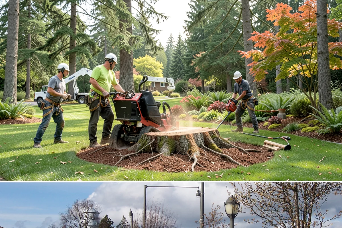 Limb support systems in Marysville, Snohomish County, WA - This service can generally be performed year-round in Puget Sound weather but requires careful planning to avoid ice loading on...
