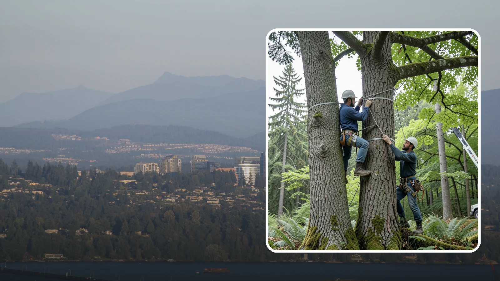 Limb support systems in Medina, King County, WA - Support hardware installed to reduce the risk of limb failure.