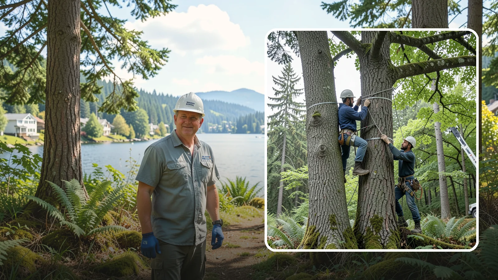 Limb support systems in Milton, King County, WA - Support hardware installed to reduce the risk of limb failure.