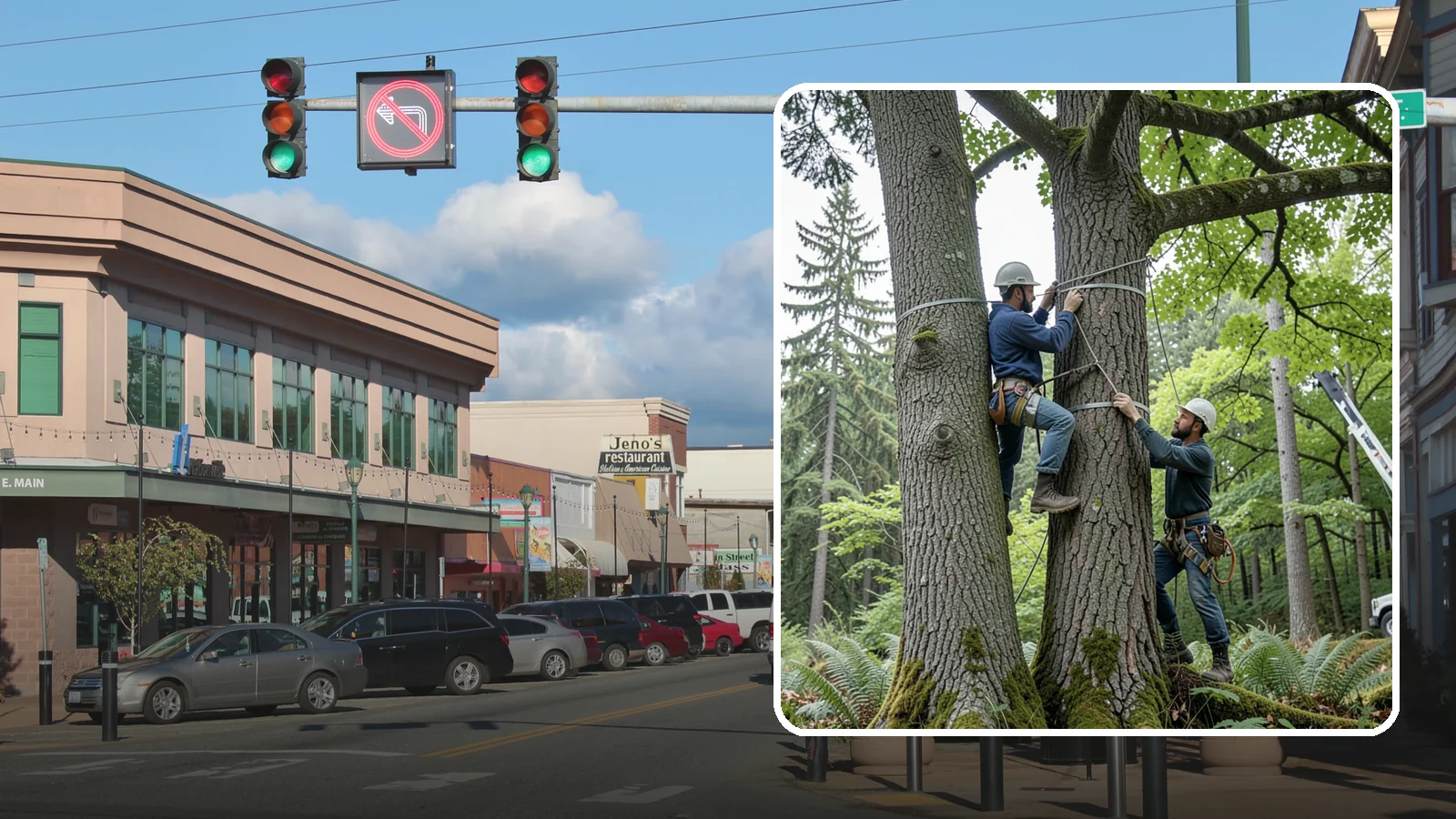 Limb support systems in Monroe, Snohomish County, WA - Support hardware installed to reduce the risk of limb failure.