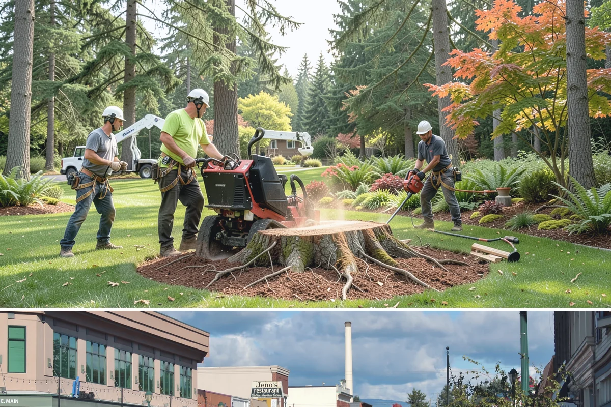 Limb support systems in Monroe, Snohomish County, WA - This service can generally be performed year-round in Puget Sound weather but requires careful planning to avoid ice loading on...