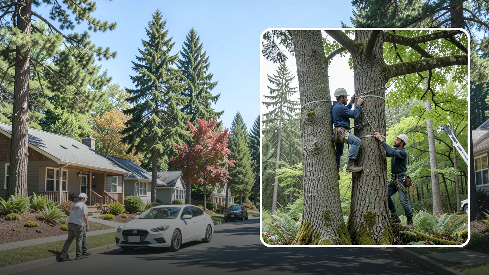 Limb support systems in Orting, Pierce County, WA - Support hardware installed to reduce the risk of limb failure.