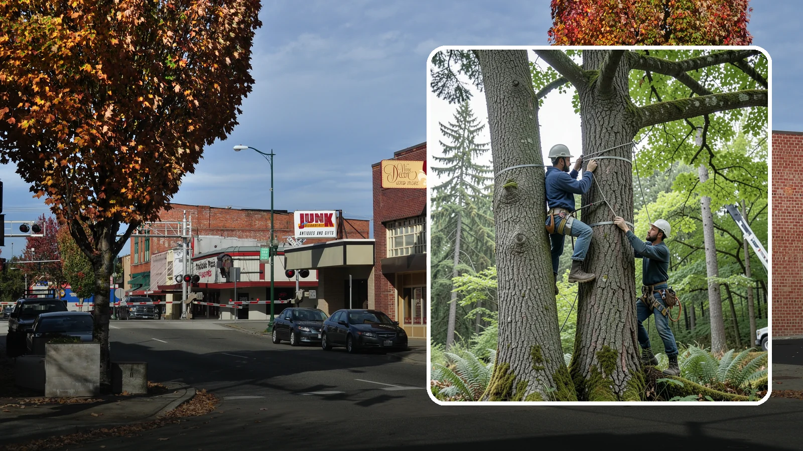 Limb support systems in Puyallup, Pierce County, WA - Support hardware installed to reduce the risk of limb failure.