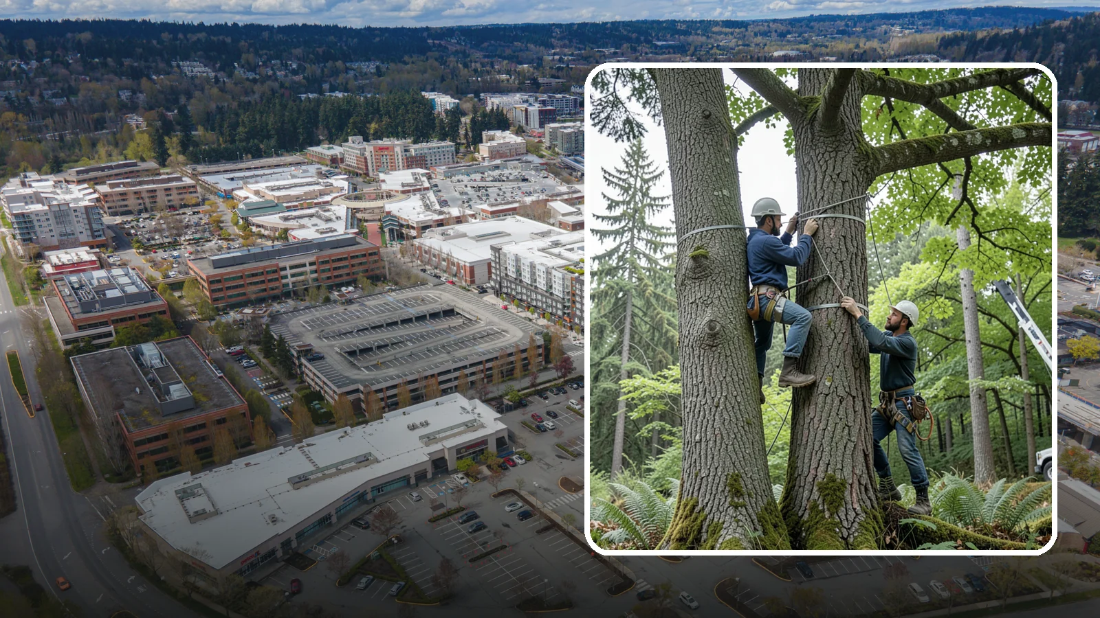 Limb support systems in Redmond, King County, WA - Support hardware installed to reduce the risk of limb failure.