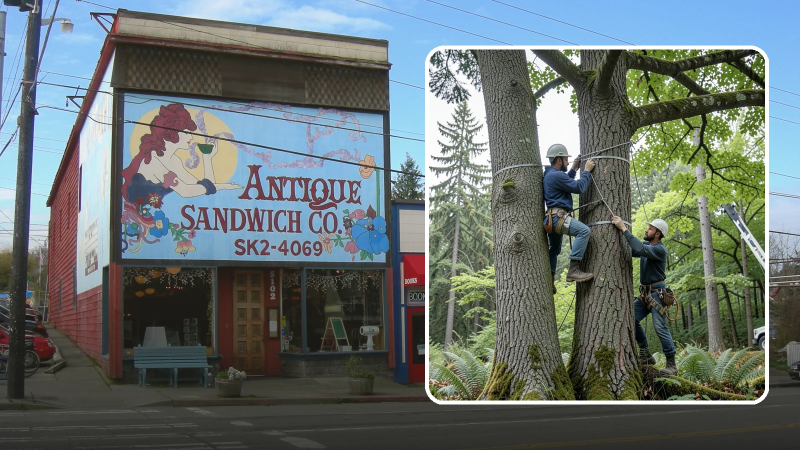 Limb support systems in Ruston, Pierce County, WA - Support hardware installed to reduce the risk of limb failure.