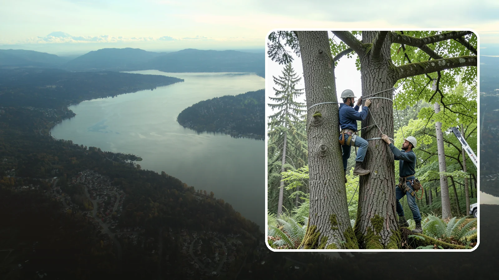 Limb support systems in Sammamish, King County, WA - Support hardware installed to reduce the risk of limb failure.