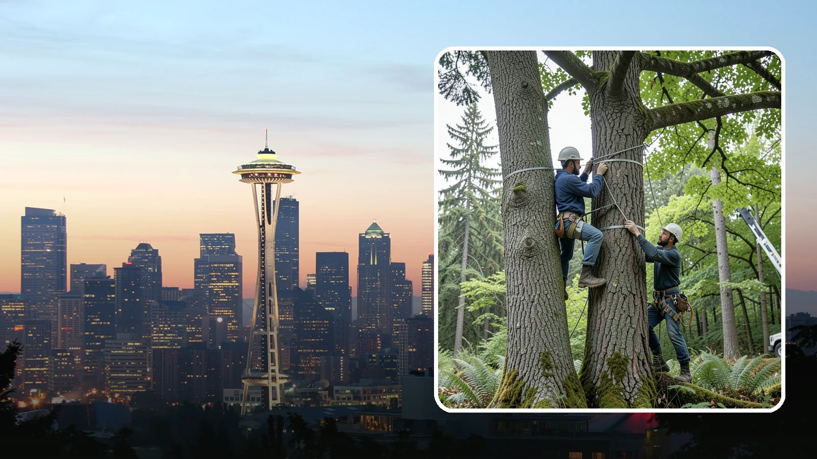Limb support systems in Seattle, King County, WA - Support hardware installed to reduce the risk of limb failure.