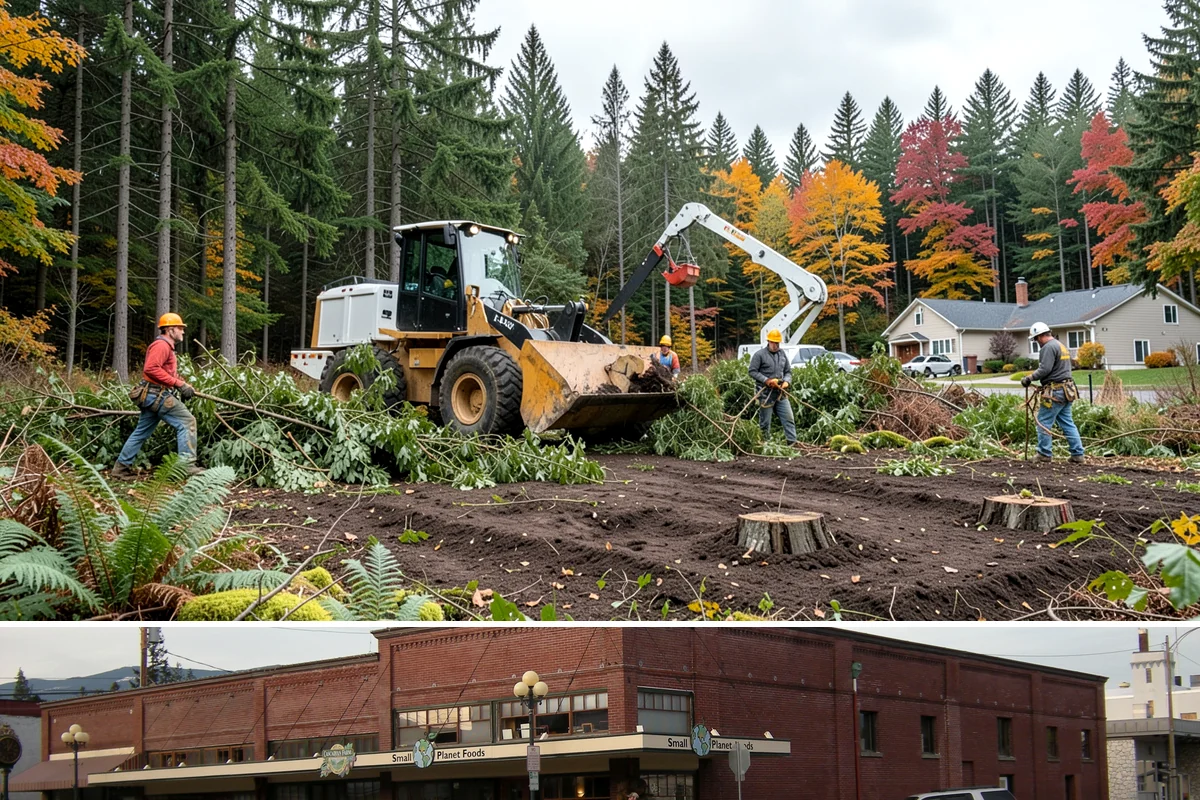 Limb support systems in Sedro-Woolley, Skagit County, WA - This service can generally be performed year-round in Puget Sound weather but requires careful planning to avoid ice loading on...