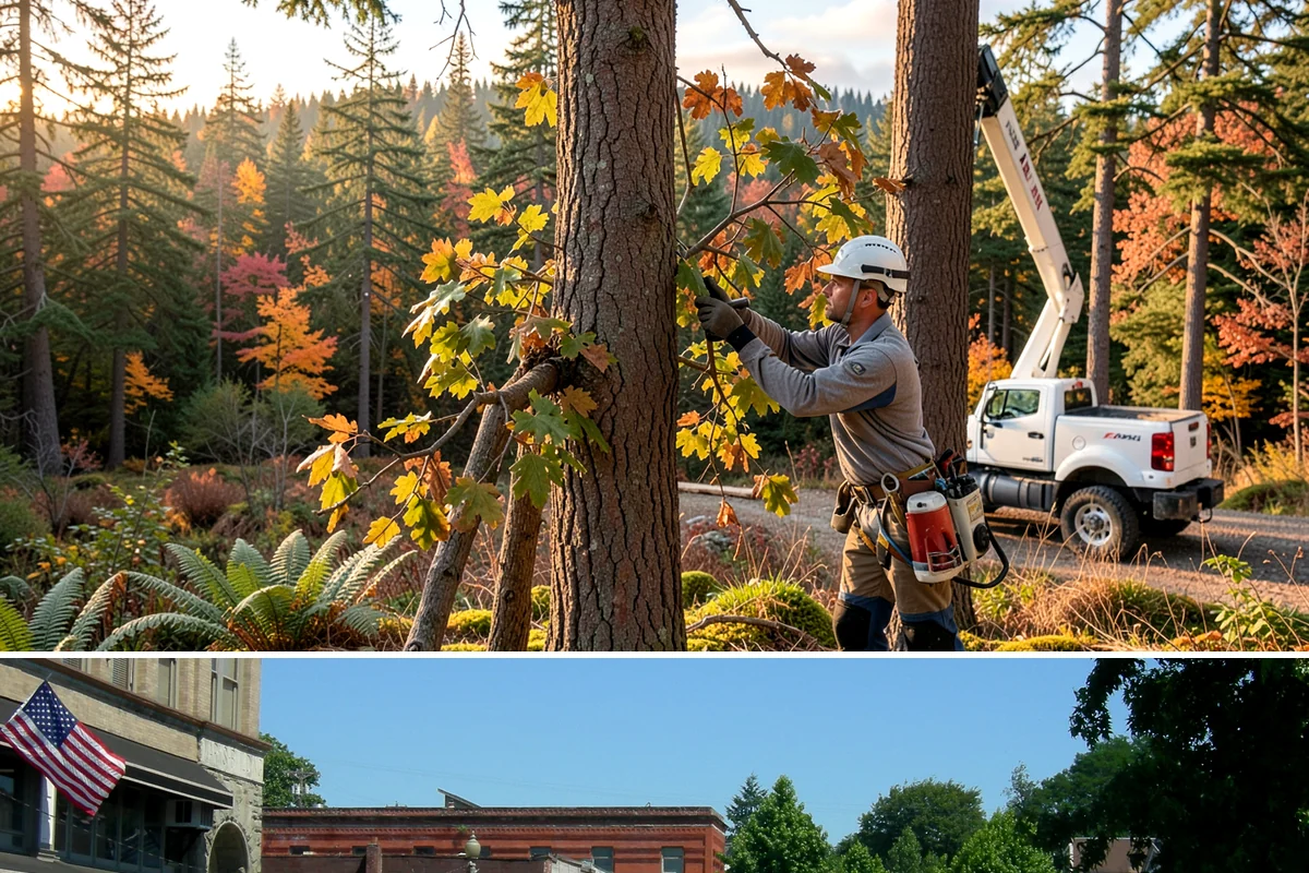 Limb support systems in Snohomish, Snohomish County, WA - This service can generally be performed year-round in Puget Sound weather but requires careful planning to avoid ice loading on...